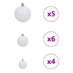 HKH Árvore de Natal Artificial com 150 Leds - Verde