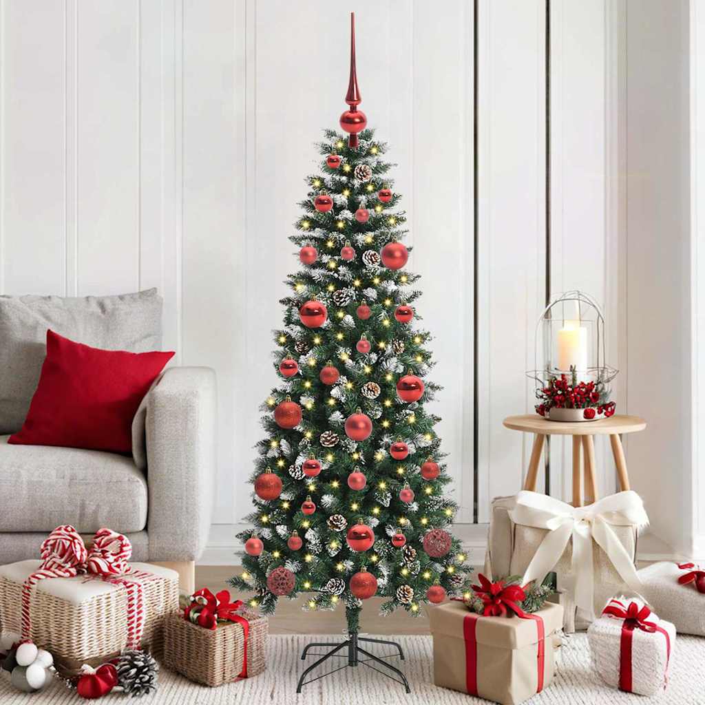 HKH Árbol de Navidad Artificial con 150 Leds - Verde