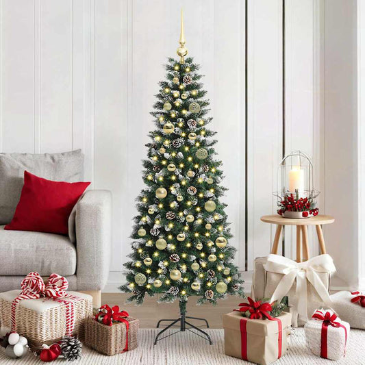 HKH Árvore de Natal Artificial com 150 Leds - Verde