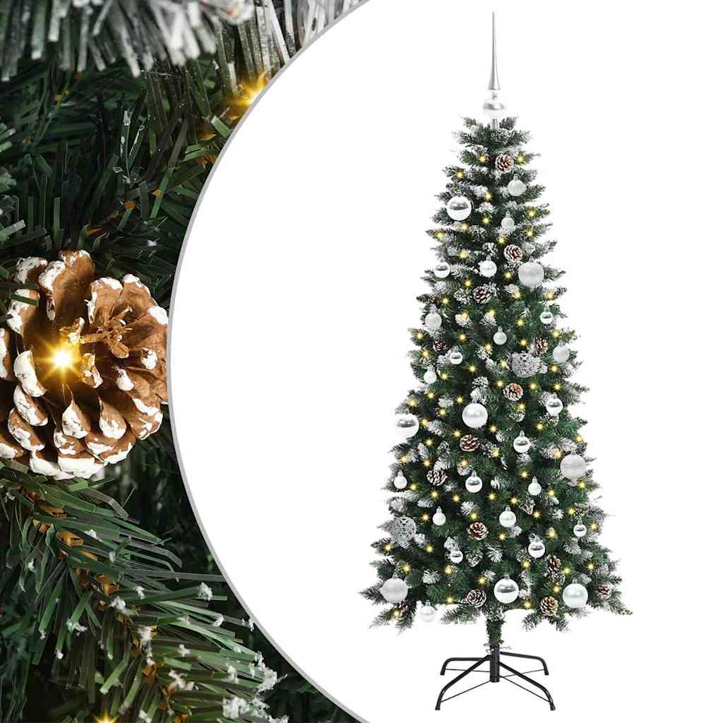 HKH Árbol de Navidad Artificial con 150 Leds - Verde