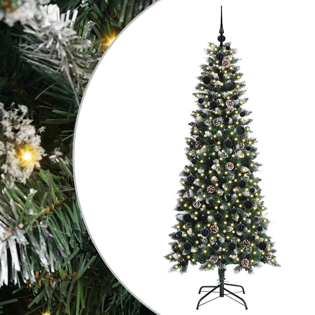 HKH Árbol de Navidad Artificial con 300 Leds - Verde