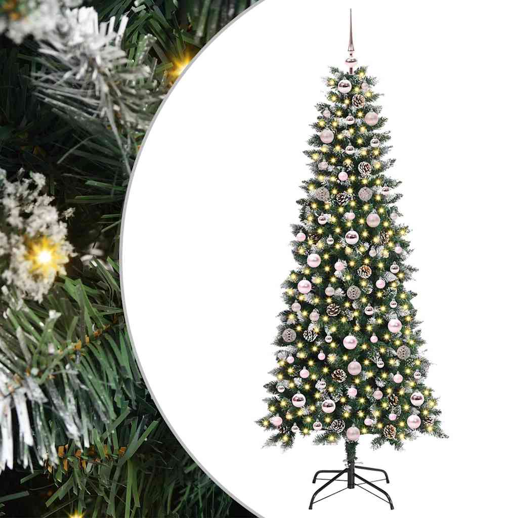 HKH Árbol de Navidad Artificial con 300 Leds - Verde