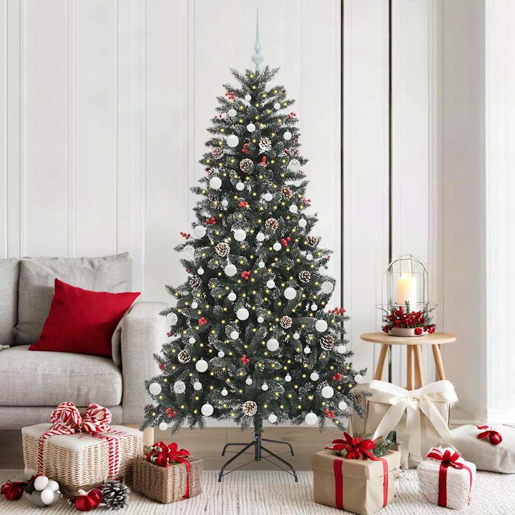 HKH Árbol de Navidad Artificial con 300 Leds - Verde