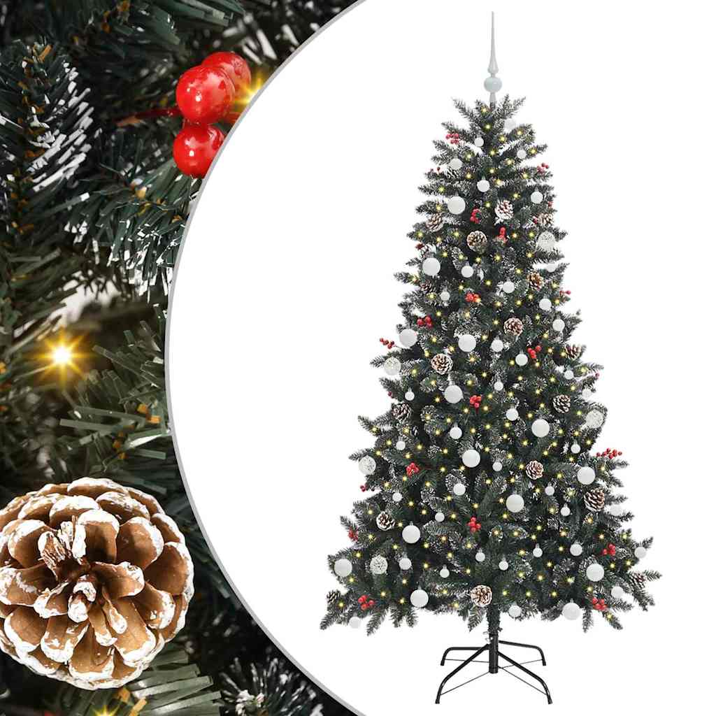 HKH Árbol de Navidad Artificial con 300 Leds - Verde