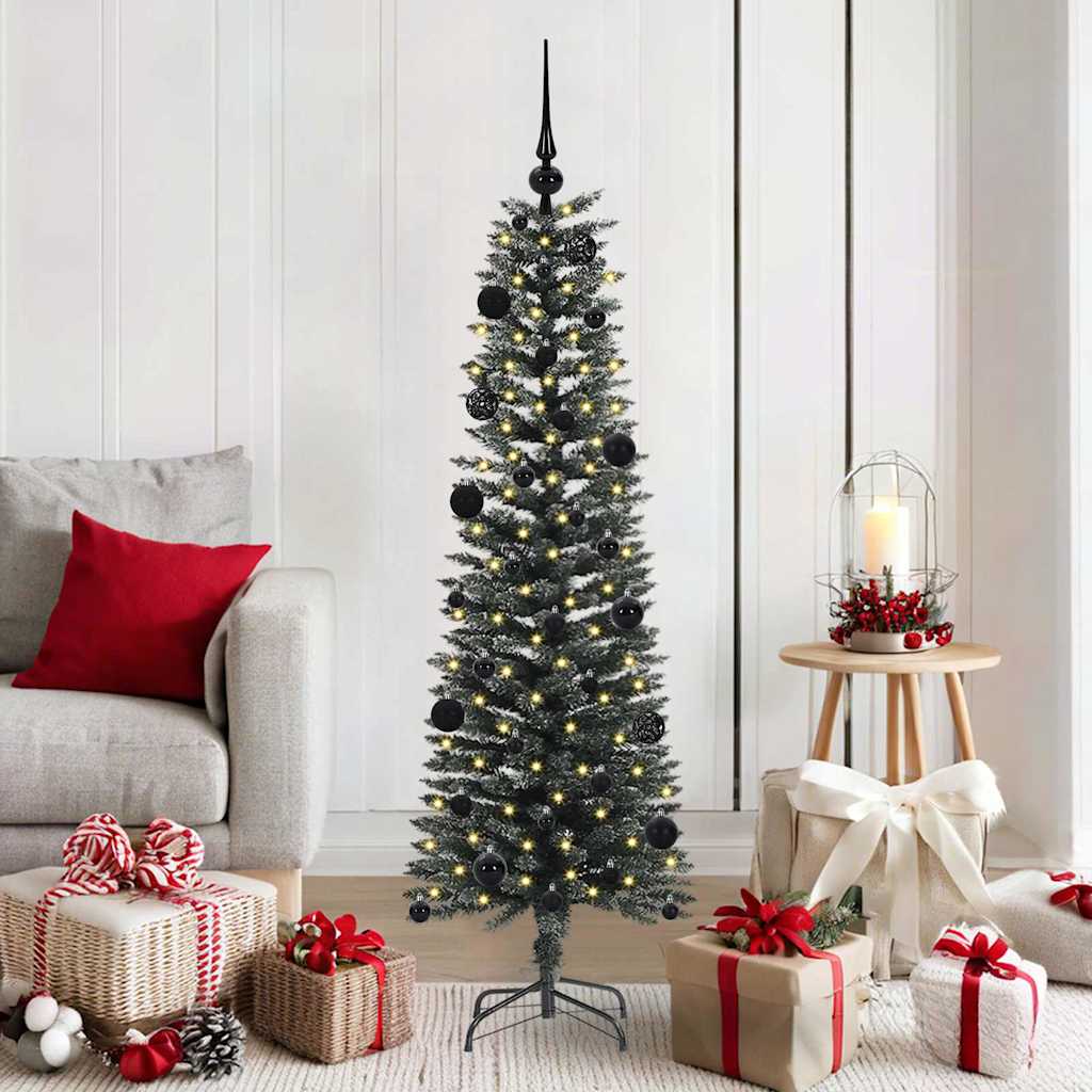 HKH Árbol de Navidad Artificial con 150 Leds - Verde