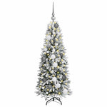 HKH Árvore de Natal Artificial com 150 Leds - Branco