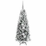 HKH Árvore de Natal Artificial com 150 Leds - Branco