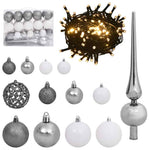 HKH Árvore de Natal Artificial com 150 Leds - Branco