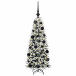 HKH Árvore de Natal Artificial com 150 Leds - Branco