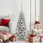 HKH Árvore de Natal Artificial com 150 Leds - Branco