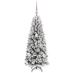 HKH Árvore de Natal Artificial com 150 Leds - Branco