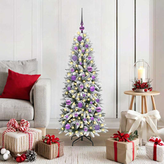 HKH Árvore de Natal Artificial com 150 Leds - Branco