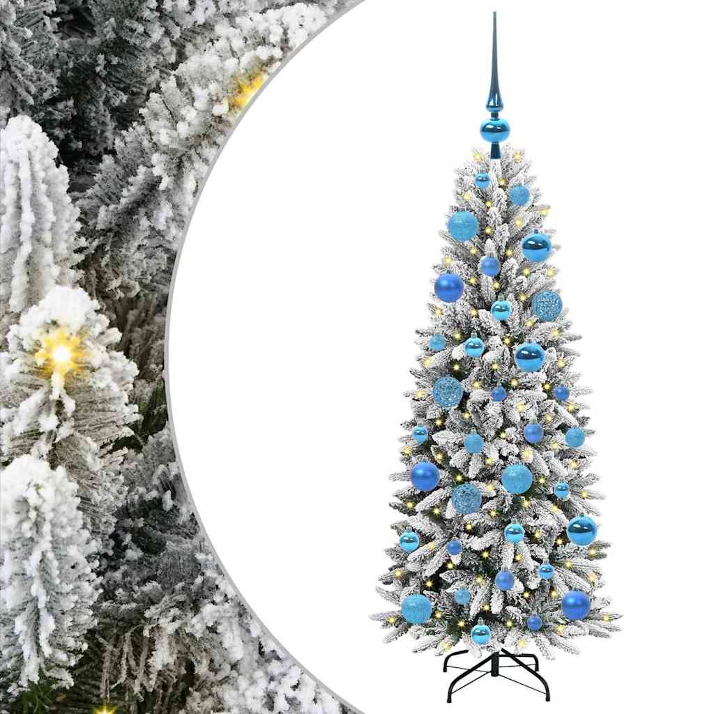 HKH Árbol de Navidad Artificial con 150 Leds - Blanco