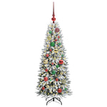 HKH Árvore de Natal Artificial com 150 Leds - Branco