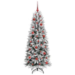 HKH Árvore de Natal Artificial com 150 Leds - Branco