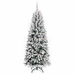 HKH Árvore de Natal Artificial com 150 Leds - Branco