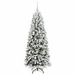 HKH Árvore de Natal Artificial com 150 Leds - Branco