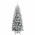HKH Árvore de Natal Artificial com 150 Leds - Branco