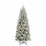 HKH Árvore de Natal Artificial com 150 Leds - Branco