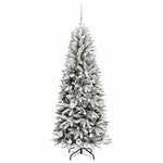 HKH Árvore de Natal Artificial com 150 Leds - Branco