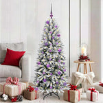 HKH Árvore de Natal Artificial com 150 Leds - Branco