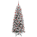 HKH Árvore de Natal Artificial com 300 Leds - Branco