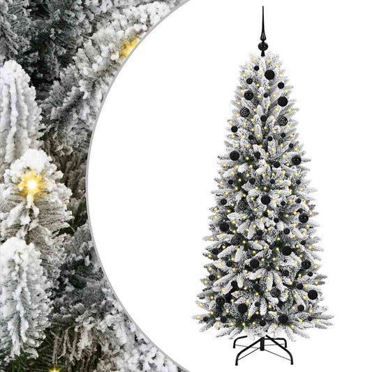 HKH Árbol de Navidad Artificial con 300 Leds - Blanco