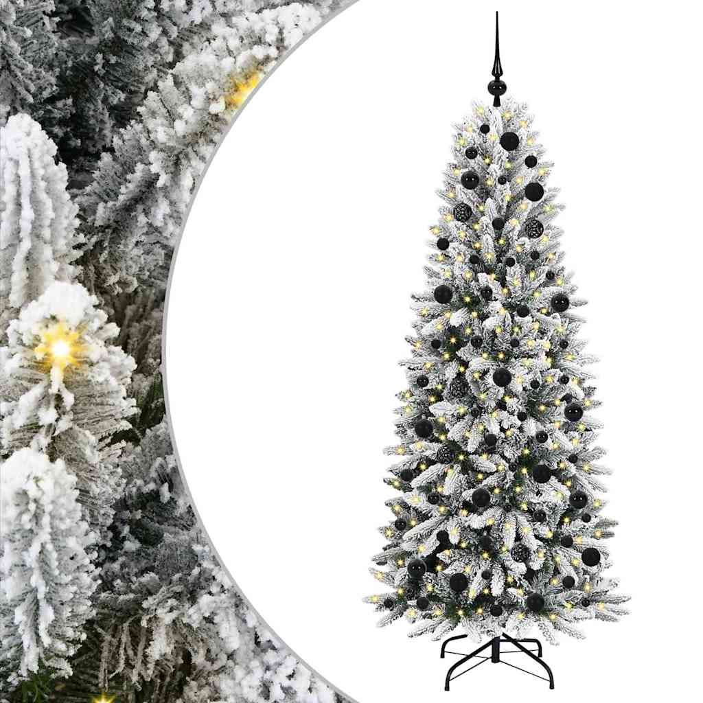 HKH Árbol de Navidad Artificial con 300 Leds - Blanco