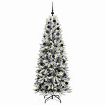HKH Árvore de Natal Artificial com 300 Leds - Branco