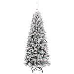 HKH Árvore de Natal Artificial com 300 Leds - Branco