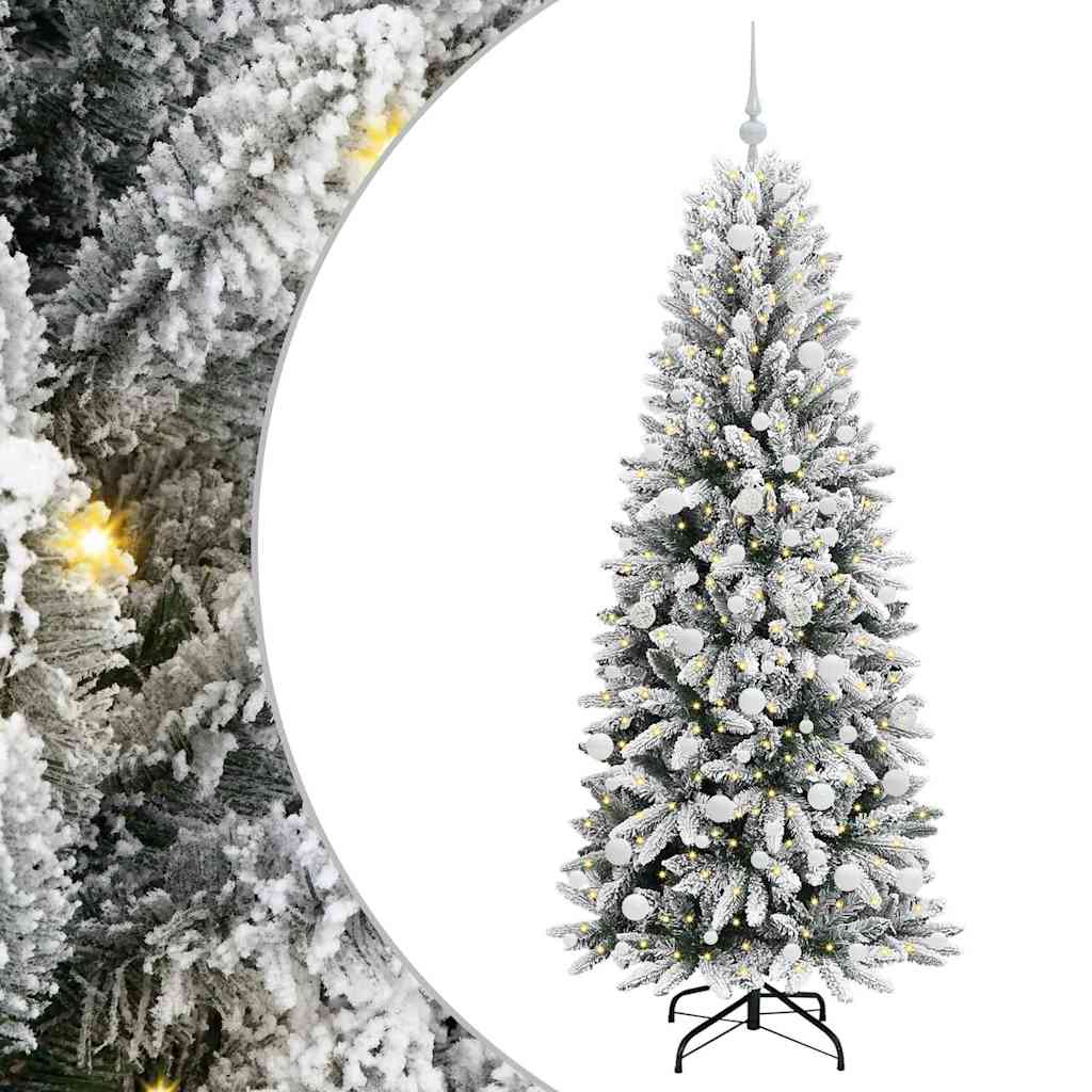 HKH Árbol de Navidad Artificial con 300 Leds - Blanco