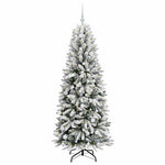 HKH Árvore de Natal Artificial com 300 Leds - Branco