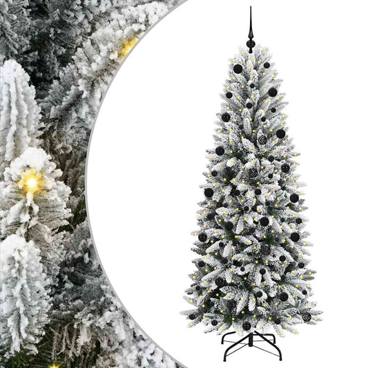 HKH Árvore de Natal Artificial com 300 Leds - Branco