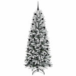 HKH Árvore de Natal Artificial com 300 Leds - Branco
