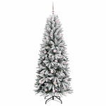 HKH Árvore de Natal Artificial com 300 Leds - Branco