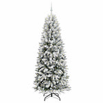 HKH Árvore de Natal Artificial com 300 Leds - Branco