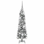 HKH Árvore de Natal Artificial Branco em Metal e PVC