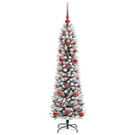 HKH Árvore de Natal Artificial com 150 Leds e Branco - Verde