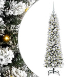HKH Árvore de Natal Artificial com 150 Leds e Branco - Verde