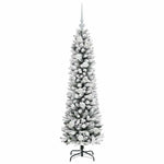 HKH Árvore de Natal Artificial com 150 Leds e Branco - Verde