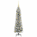 HKH Árvore de Natal Artificial com 150 Leds e Branco - Verde