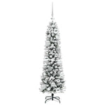 HKH Árvore de Natal Artificial com 150 Leds e Branco - Verde