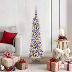 HKH Árvore de Natal Artificial com 150 Leds e Branco - Verde