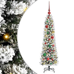 HKH Árvore de Natal Artificial com 150 Leds e Branco - Verde