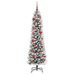 HKH Árvore de Natal Artificial com 150 Leds e Branco - Verde
