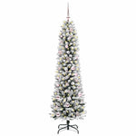 HKH Árvore de Natal Artificial com 150 Leds e Branco - Verde