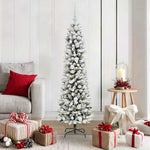 HKH Árvore de Natal Artificial com 150 Leds e Branco - Verde