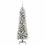 HKH Árvore de Natal Artificial com 150 Leds e Branco - Verde