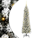 HKH Árvore de Natal Artificial com 150 Leds e Branco - Verde