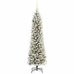 HKH Árvore de Natal Artificial com 150 Leds e Branco - Verde